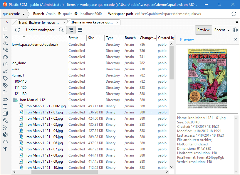 Plastic SCM The Distributed Version Control for Big Projects