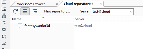 First cloud repository created