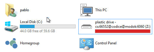 Plastic Drive - Mount a changeset as a Windows drive