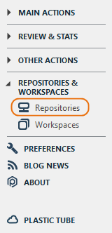 Click on Repositories
