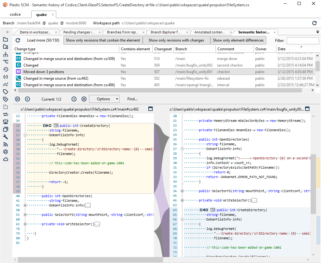 Plastic SCM Semantic Version Control