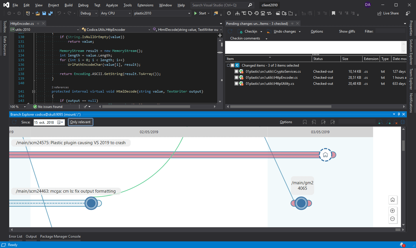 Plastic SCM - Gallery: the visual version control