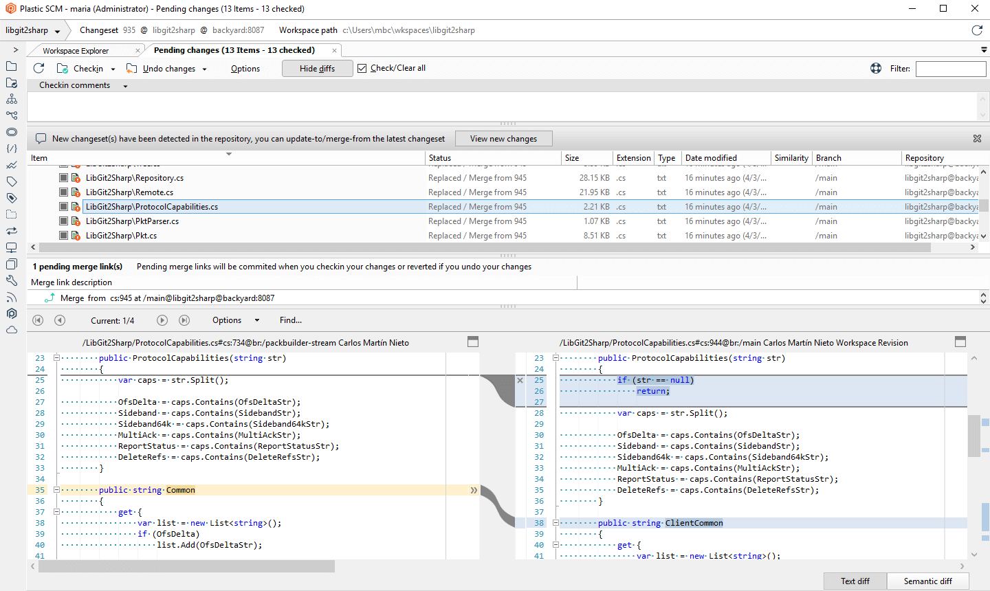 Windows Diff Gui Plastic SCM - Gallery: the visual version control