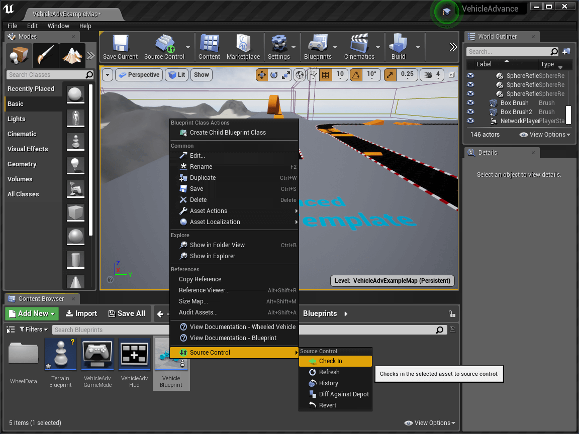 Plastic SCM Unreal engine plugin